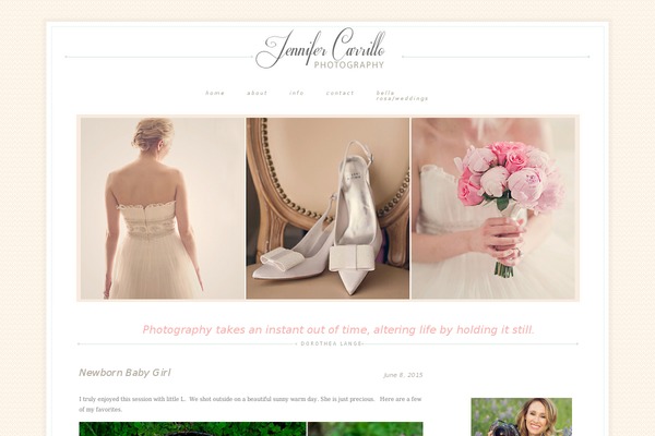 ProPhoto 5 theme site design template sample