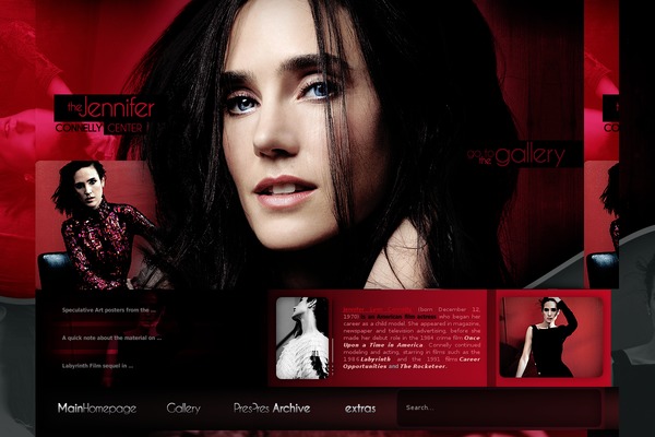 Shutter theme site design template sample