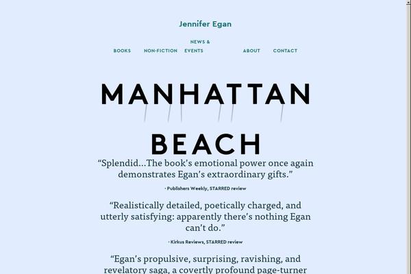 jenniferegan.com site used Candy-house