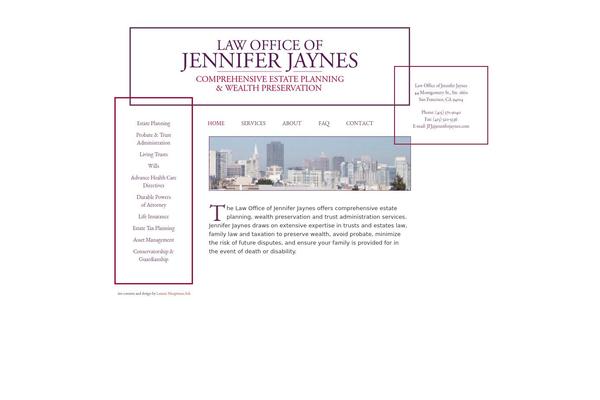 jenniferjaynes.com site used Jenniferjaynes