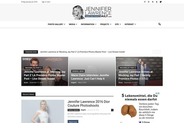Blocksy theme site design template sample