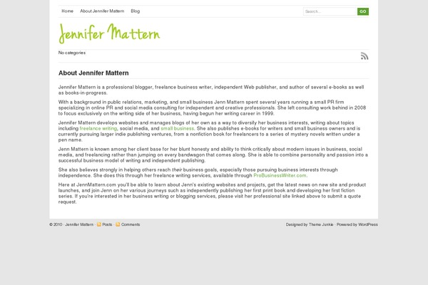 jennmattern.com site used Cleartype-1