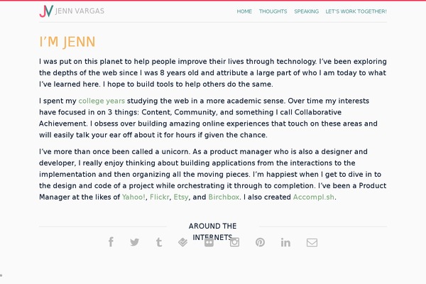 jennvargas.com site used Frank-master-child