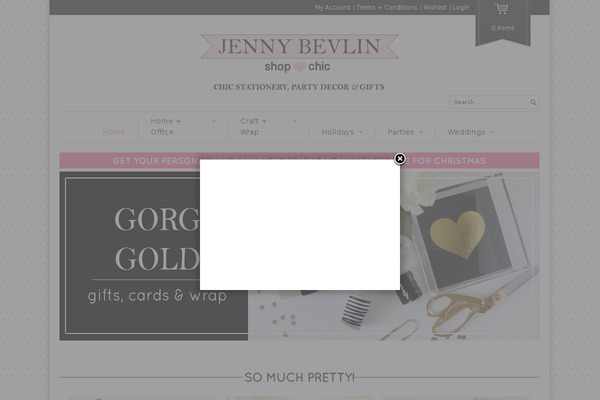 jennybevlin.com site used Jennybevlin