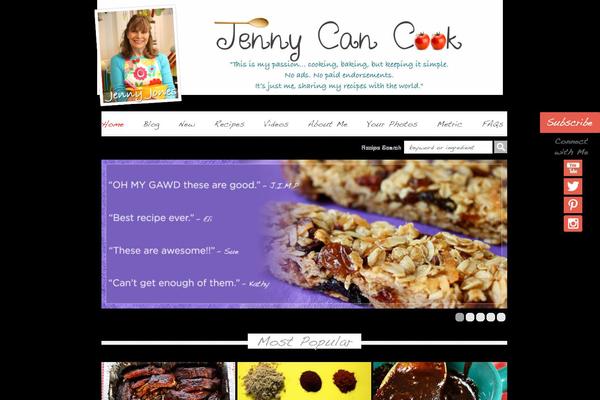 jennycancook.com site used Jennycancook
