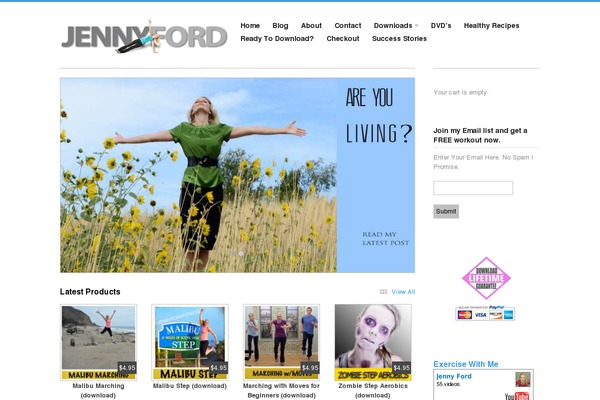 jennyford.com site used Digital-store