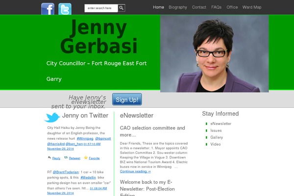 jennygerbasi.ca site used Jennys-theme