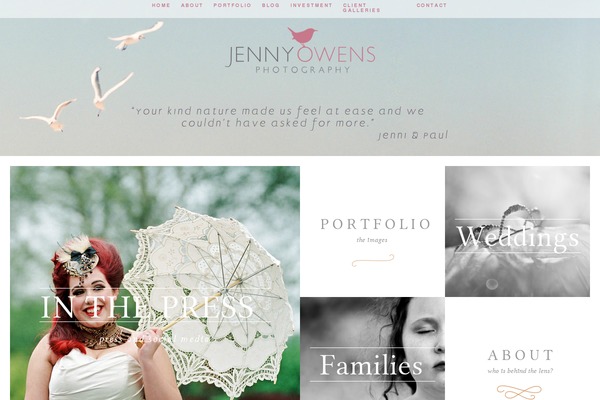 ProPhoto 5 theme site design template sample