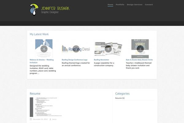 Olya theme site design template sample