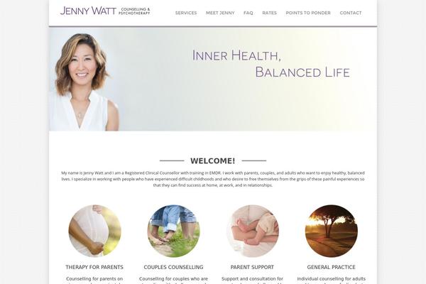 jennywatt.ca site used Weblizar_premium