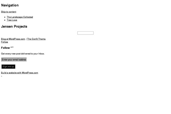 Confit-wpcom theme site design template sample
