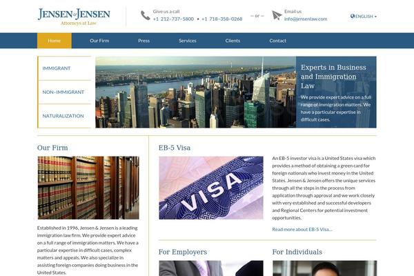 jensenlaw.com site used Jensen