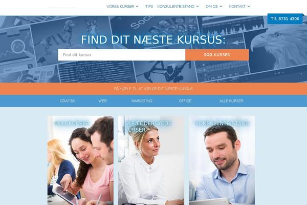 jensens.dk site used Jensens-kurser