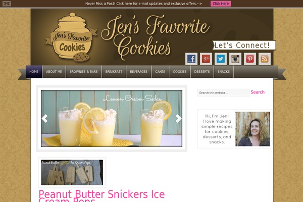 jensfavoritecookies.com site used Jens_cookies