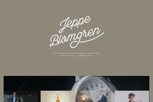 jeppeblomgren.se site used Jb_theme