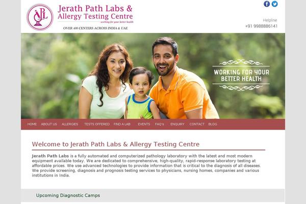 jerathpathlabs.com site used Jerathpathlabs