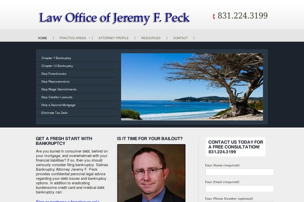 jeremypeck.com site used Vertical