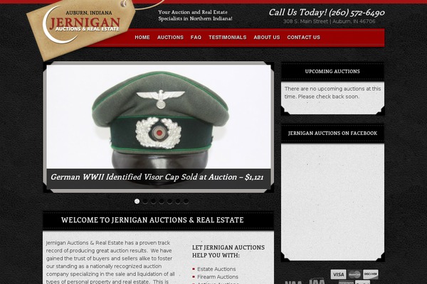 jerniganauctions.com site used Jernigan