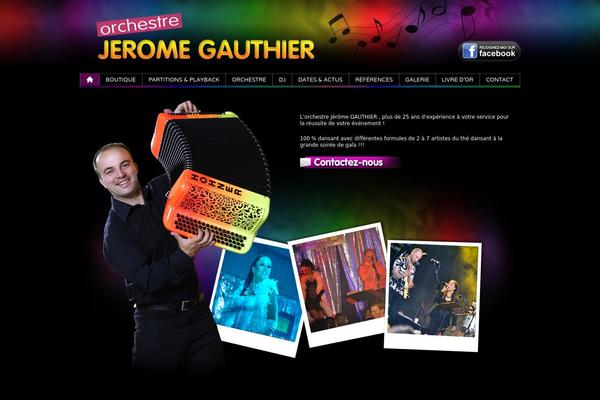 jerome-gauthier.com site used Jeromegauthier