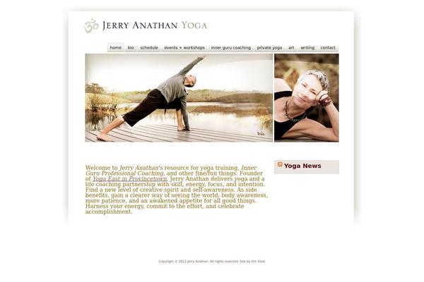 jerryanathan.com site used Panav