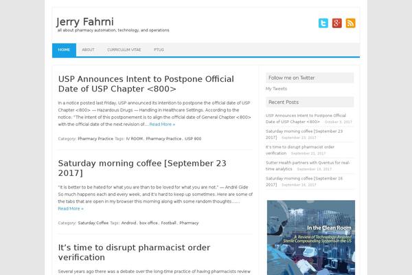 GeneratePress theme site design template sample