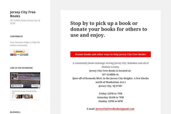 Twenty Fifteen theme site design template sample