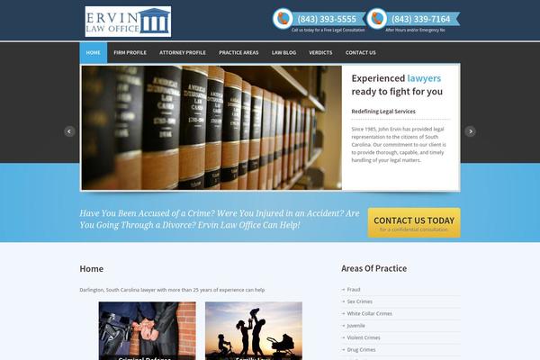 Attorneys theme site design template sample