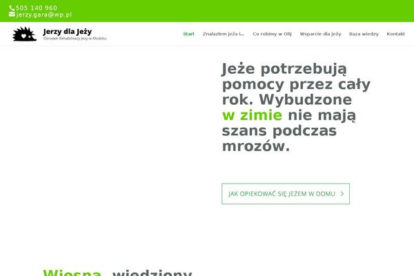 jerzydlajezy.com site used Jerzy-dla-jezy
