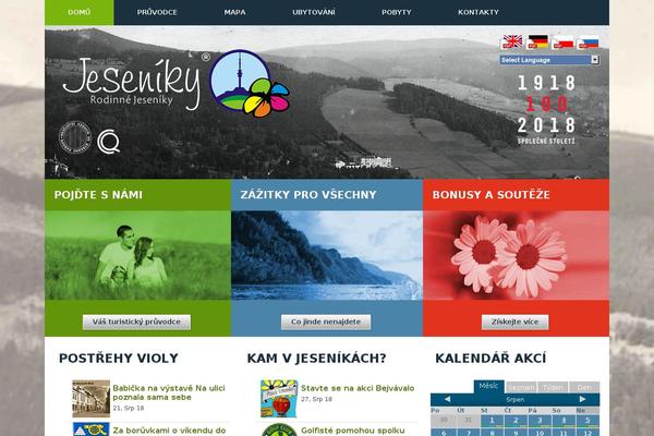 jeseniky-rodina.cz site used Rodinnejeseniky