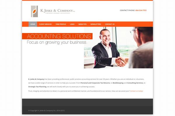 Business Box theme site design template sample