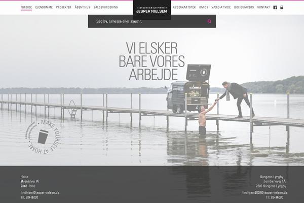 jespernielsen.dk site used Webplatform