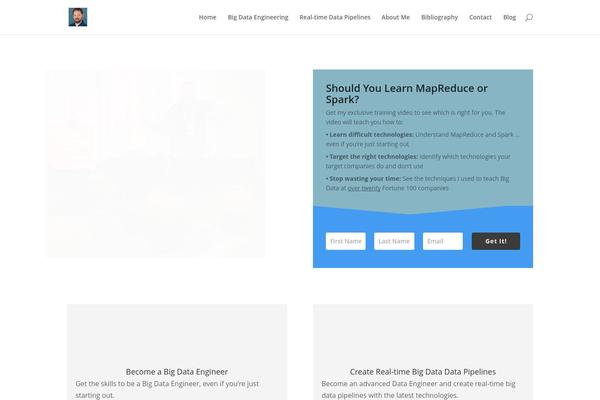 Minimal theme site design template sample