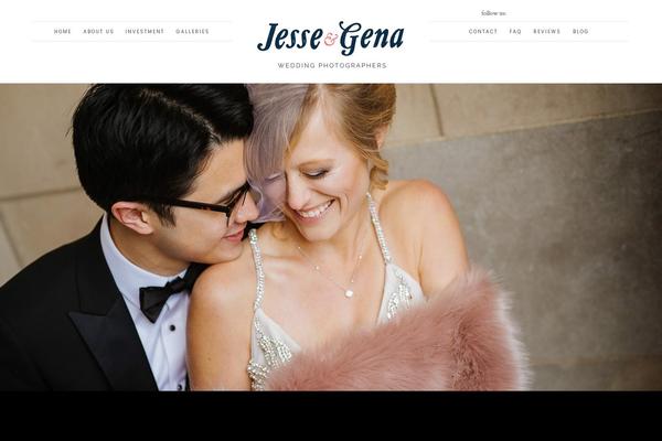 jesseandgena.com site used ProPhoto 8