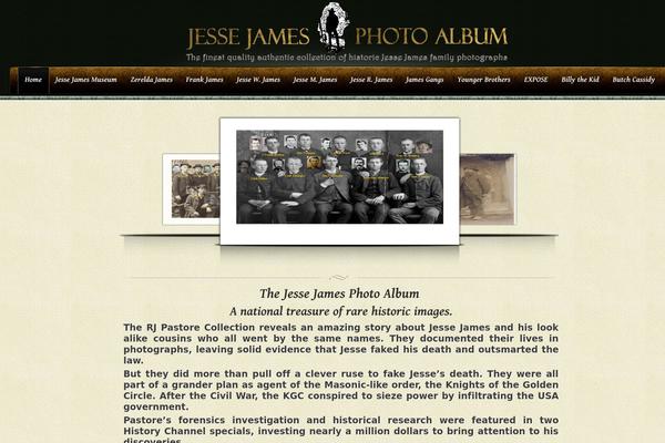 jessejamesphotoalbum.com site used Sophis