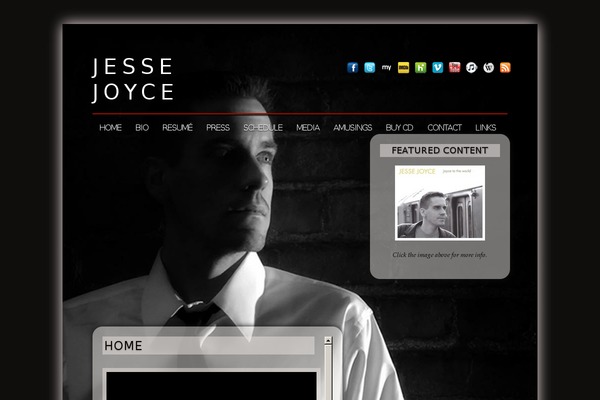 jessejoyce.com site used Theme-joyce