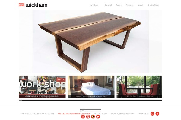 jessica-wickham.com site used Wickham