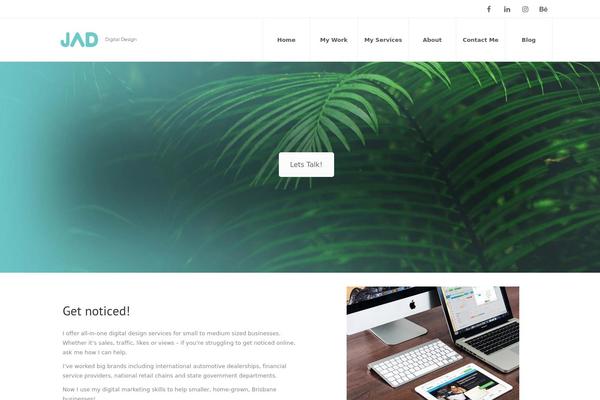 Inspira theme site design template sample