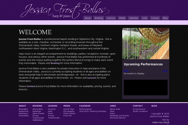 jessicafrost.com site used Jessicaafrost