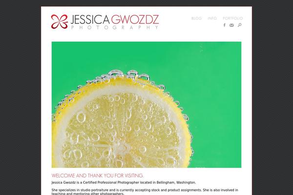 Prophoto4 theme site design template sample