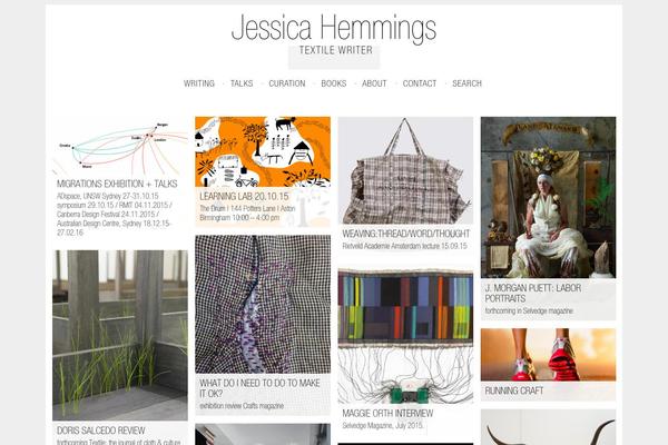 jessicahemmings.com site used Jessicahemmings-html5