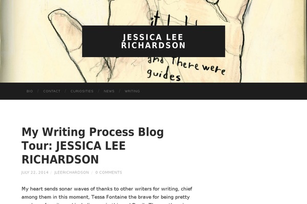 jessicaleerichardson.com site used Hemingway