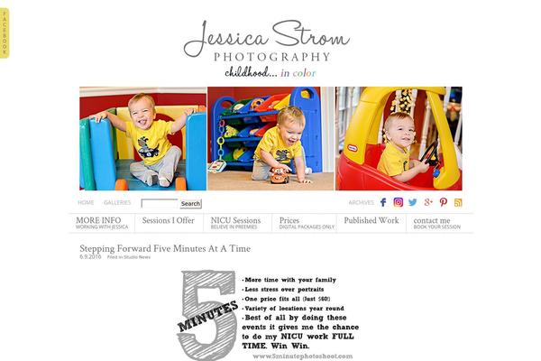 ProPhoto 5 theme site design template sample