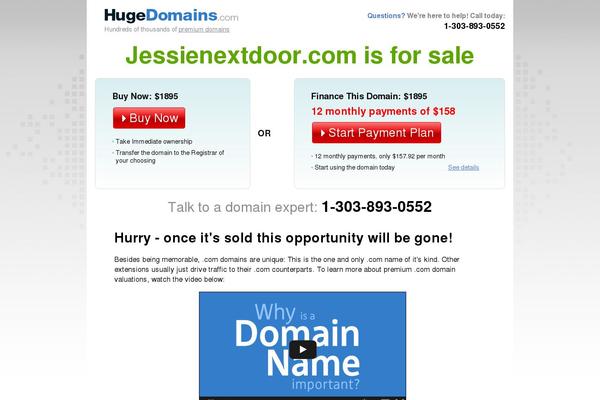 jessienextdoor.com site used So-there-wp-j