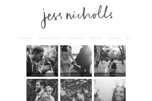 Prophoto4 theme site design template sample