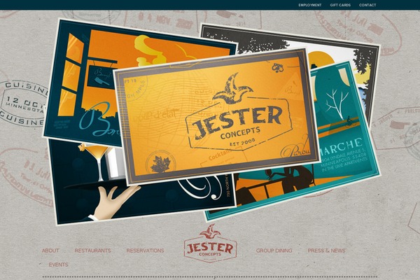 jesterconcepts.com site used Jester