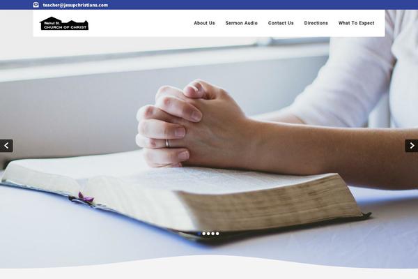 jesupchristians.com site used Prayer-pro