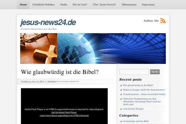 jesus-news24.de site used SmartOne