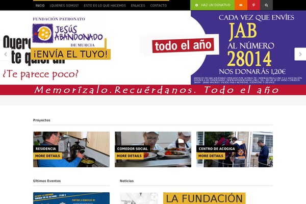 jesusabandonado.org site used Portavoz