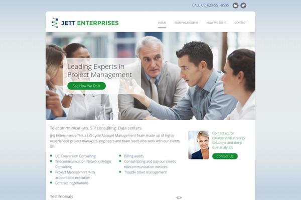 jett theme websites examples