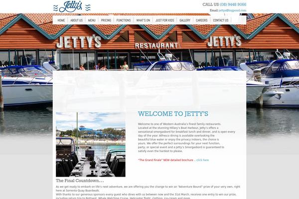 jettys.com.au site used Jettys